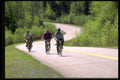344010 Biking, La Mauricie, Quebec A4 Photo Print