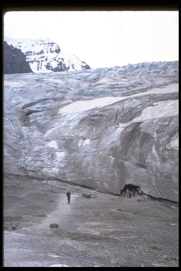 344044 The Toe Of Columbia Ice fields, Jasper, Alberta A4 Photo Print