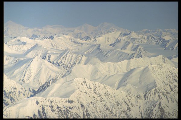 344059 Kluane Ranges, Kluane, Yukon A4 Photo Print
