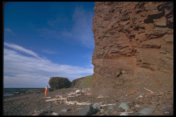 344072 Coastal Hiking, Gros Morne, Newfoundland A4 Photo Print