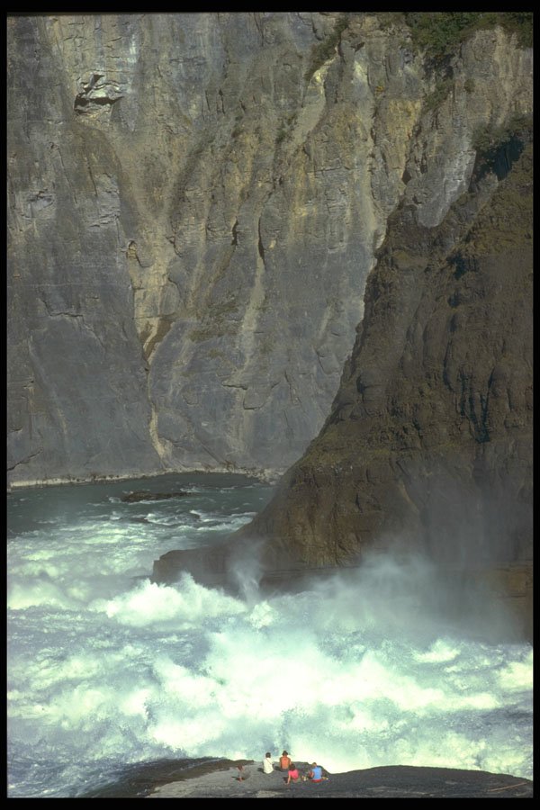 344098 The Brink, Nahanni, Northwest Territories A4 Photo Print