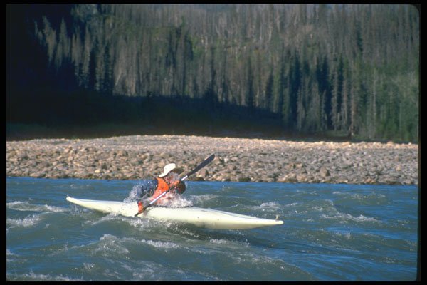 344099 Shooting Rapids, Nahanni, Northwest Territories. A4 Photo Print