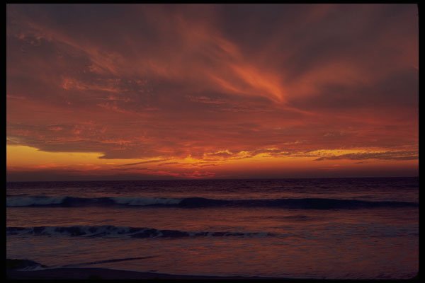 345007 Mission Beach, San Diego, California A4 Photo Print