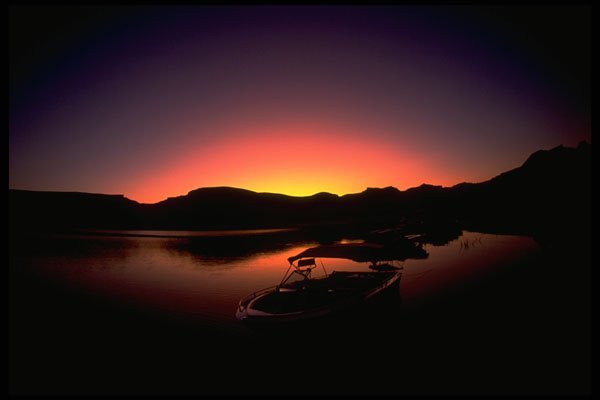 345017 Lake Mead, Nevada A4 Photo Print