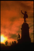 345068 Champlain Memorial, Ottawa, Canada A4 Photo Print