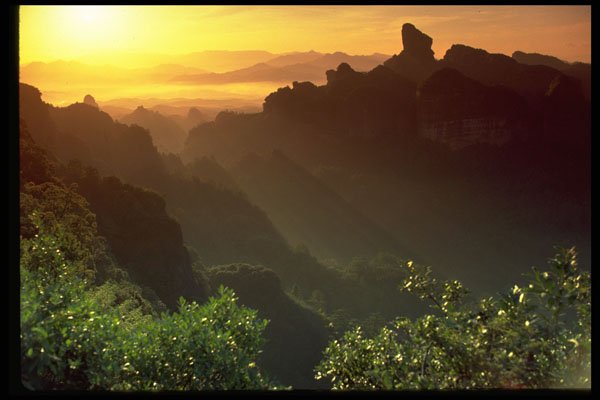 345082 Kwong Tung, Danha Mountain, China A4 Photo Print