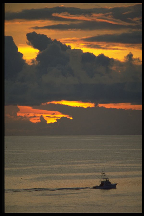 345096 Sunset, Bermuda A4 Photo Print