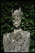 346015 Satyr Statue Chatsworth, England A4 Photo Print