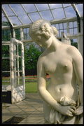 346018 Statue In Greenhouse Kew Gardens, England A4 Photo Print