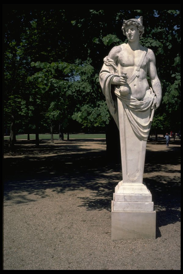 346037 Male Statue Versailles, France A4 Photo Print