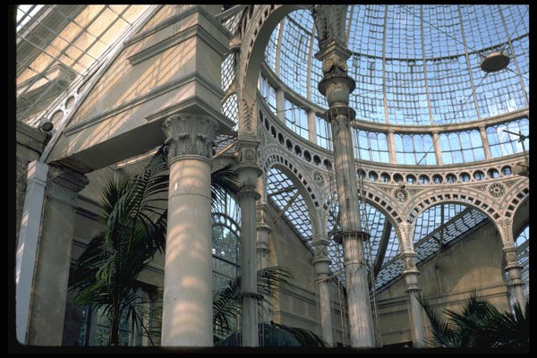 346073 Interior Of Conservatory Sion Park, England A4 Photo Print