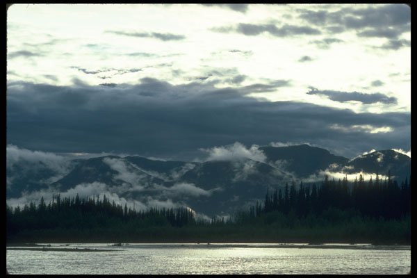 347024 Nahanni River In Deadman's Valley, NWT, Canada A4 Photo Print