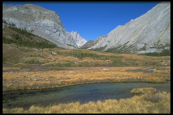 347025 Elbow Pass In The Rocky Mountains, Alberta, Canada A4 Photo Print