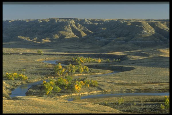 347072 The Milk River Valley, Alberta, Canada A4 Photo Print