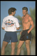 348021 Speedo T Shirts And Roofer Watershort A4 Photo Print