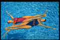 348022 Penny And Vicky Vilagos Wearing Speedo Techno Fan A4 Photo Print