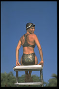 348045 Speedo Hologram Two piece A4 Photo Print