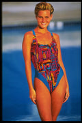 348090 Speedo Fiji Random A4 Photo Print