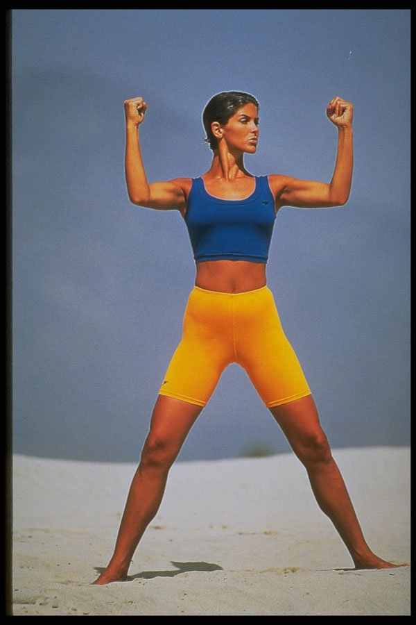 348091 Authentic Fitness Aerobic Wear By Speedo A4 Photo Print