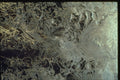 350006 Melting Ice With Golden Glints On Black A4 Photo Print