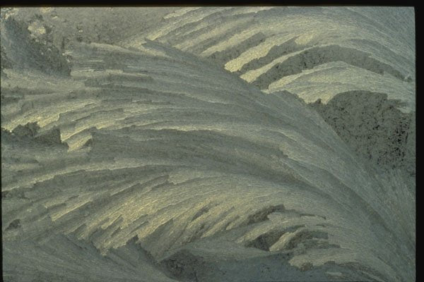 350016 Blue gray Waves A4 Photo Print