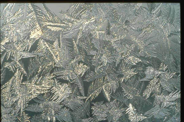 350031 Silver Flake Pattern A4 Photo Print