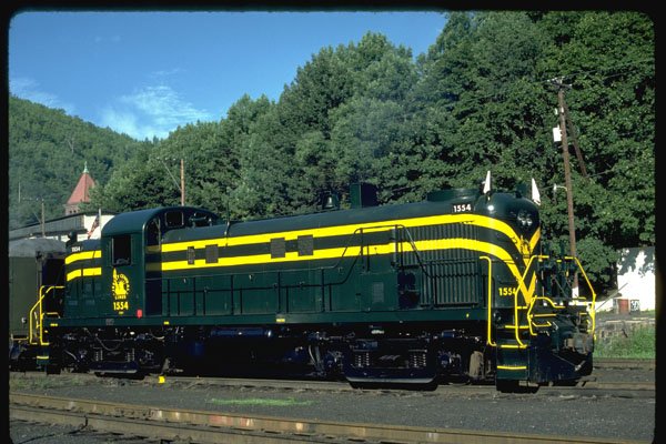 351002 CNJ Alco RS 3 1554 Classic Roadswitcher 1950s A4 Photo Print