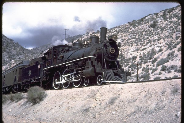 351025 Nevada Northern 4 6 0 40 1910 A4 Photo Print