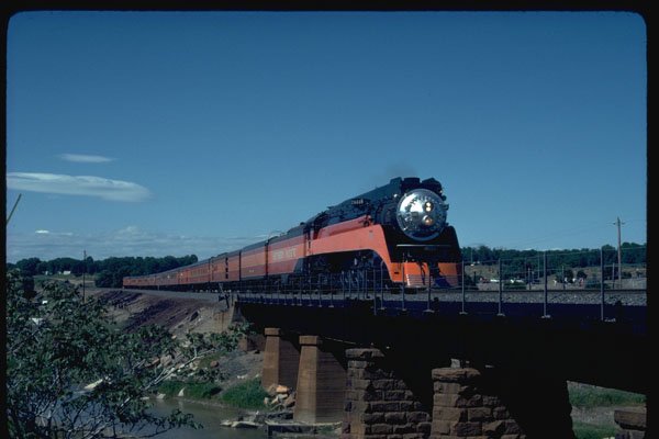 351037 SP Daylight Train Led By 4 8 4 4449 A4 Photo Print