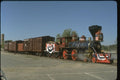 351050 V&T 4 4 0 12 With Old Freight Cars A4 Photo Print