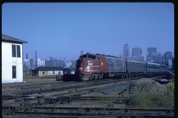 351062 Rock Island EMD E 6A 1967 A4 Photo Print