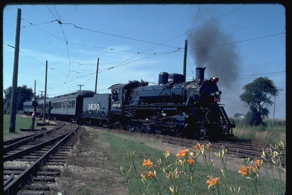 351075 Frisco 2 10 0 Russian Decapod 1630 With Train 1981 A4 Photo Print