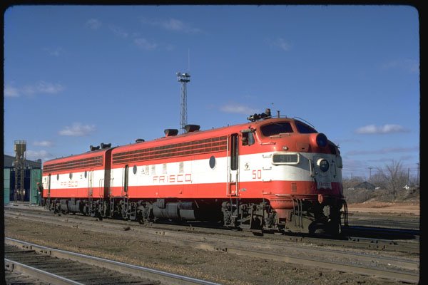 351076 Frisco EMD F 7A 50 With B 125 1973 A4 Photo Print