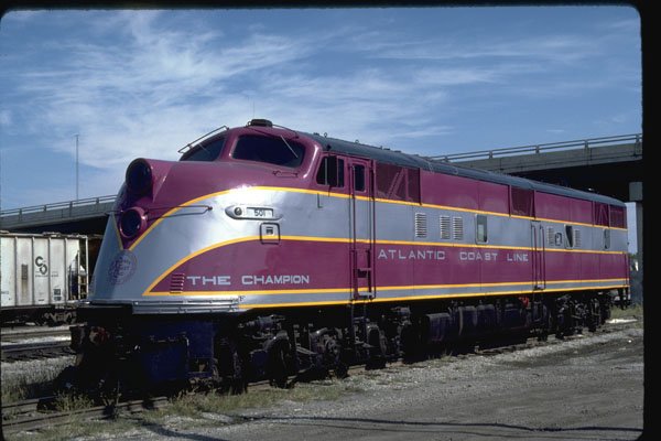 351089 Atlantic Coast Line EMD E 6A 1940s Vintage A4 Photo Print