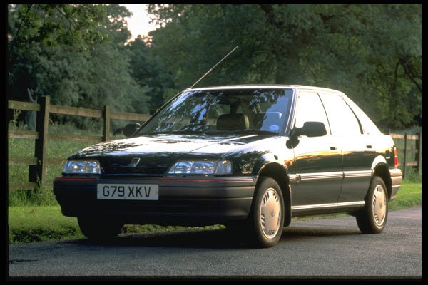 354004 Rover, 214 GSI Saloon, 1989 A4 Photo Print