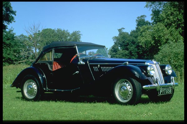 354033 MG TF Midget, 1954 A4 Photo Print