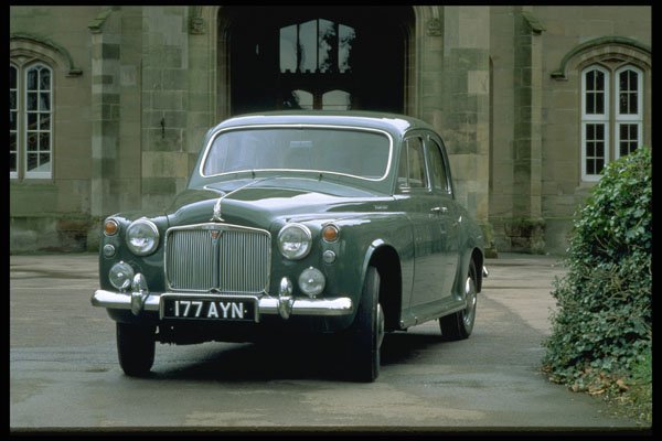 354051 Rover, P4 100 Saloon, 1960 A4 Photo Print