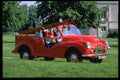 354054 Morris Minor, Fire engine, 1952 A4 Photo Print