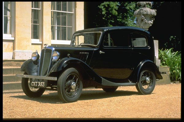 354065 Morris Eight, Series 1 Saloon, 1936 A4 Photo Print