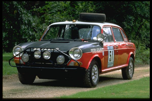 354074 Austin, 1800 Mark11 Rally Car, 1968 A4 Photo Print