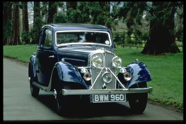 354078 Rover Speed Fourteen, Streamline Coupe, 1936 A4 Photo Print