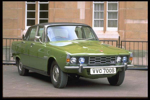 354096 Rover, P6B 3500 S Saloon, 1976 A4 Photo Print