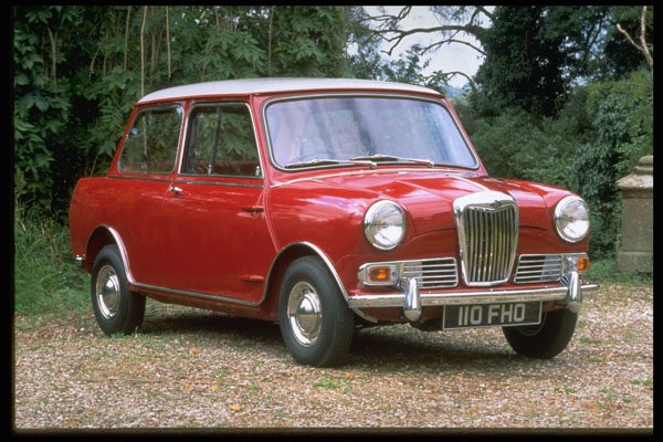 354099 Riley Elf, Mark1 Saloon, 1962 A4 Photo Print