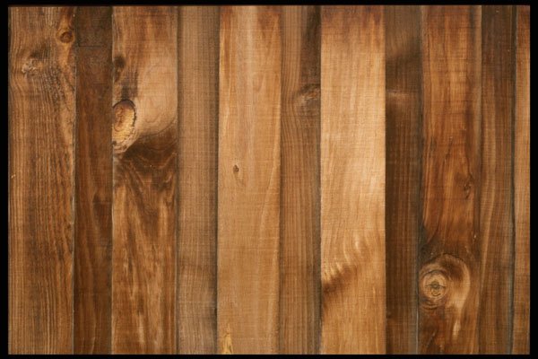 356010 Light And Dark Wood Paneling A4 Photo Print