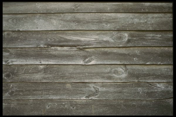 356014 Weathered Gray Wood A4 Photo Print