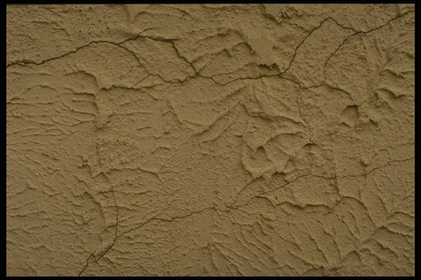 356019 Rough Stucco With Cracks A4 Photo Print