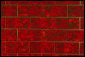 356037 Fiery Brick Wall A4 Photo Print