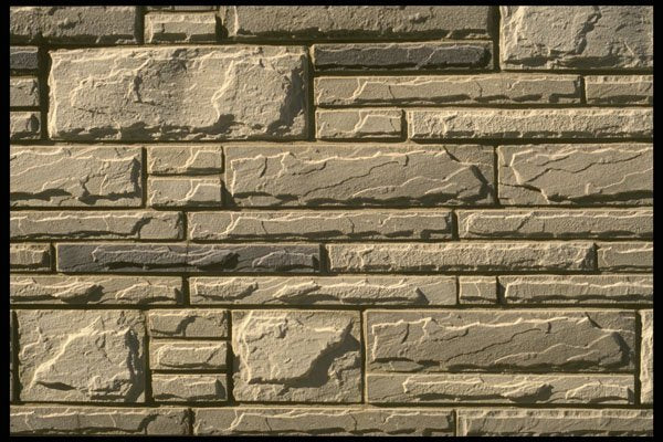 356040 Chiseled Block Wall A4 Photo Print
