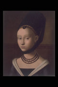 357004 Bildnis Eines Junge Madohens , Petrus Christus A4 Photo Print