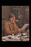 357019 The Parish Clerk , Albert Anker A4 Photo Print